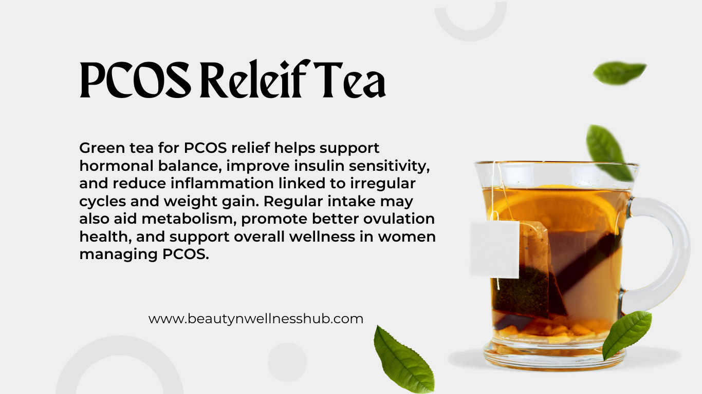 PCOS relief tea a herbal remedy to cure pcos related problems