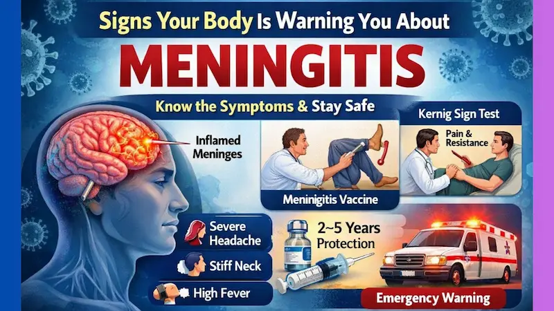 Meningitis signs
